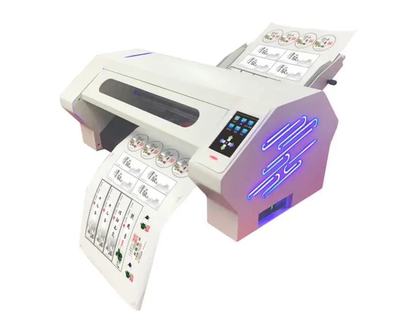 Hot Selling Teneth ZNS3+  Automatic Sheet Vinyl Sticker Label Digital Die Cutting Machine With Full Touch Screen