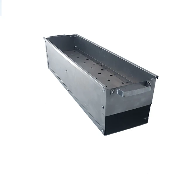 Outdoor Camping disposable table iron charcoal bbq grill smoker