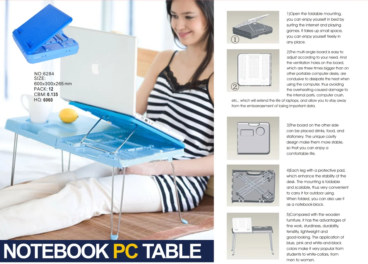 Новый дизайн, складные легкие детские столы, складной стол для ноутбука, стол для учебы с отсеком для хранения