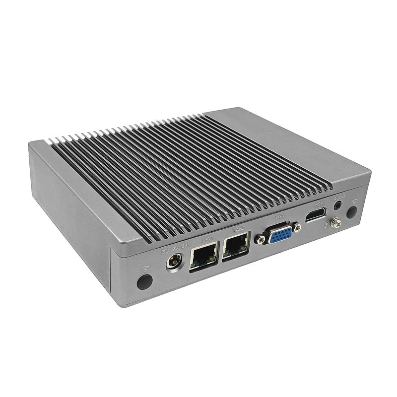 Fanless pc Micro PC J1900 J1800 Quad Cores Win10 Win7 Linux Gigabit LAN Barebone Minipc Wifi DDR3L Mini Computer