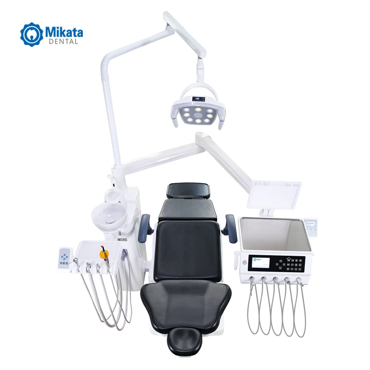 Excellent Top Quality Dentist Used 8 Holes LED Sensor Operating Light Dental Equipment Chair Unit U-110 for Hospital Operation