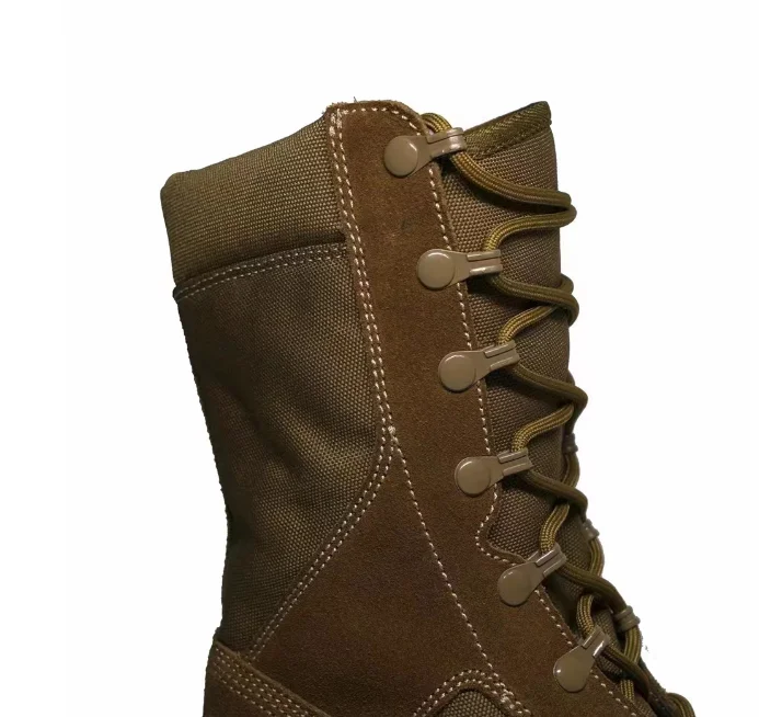 DFB1210 stock DMS  Cow leather Suede Coyote brown combat boots Tactical boots BELLEVILLE combat boots