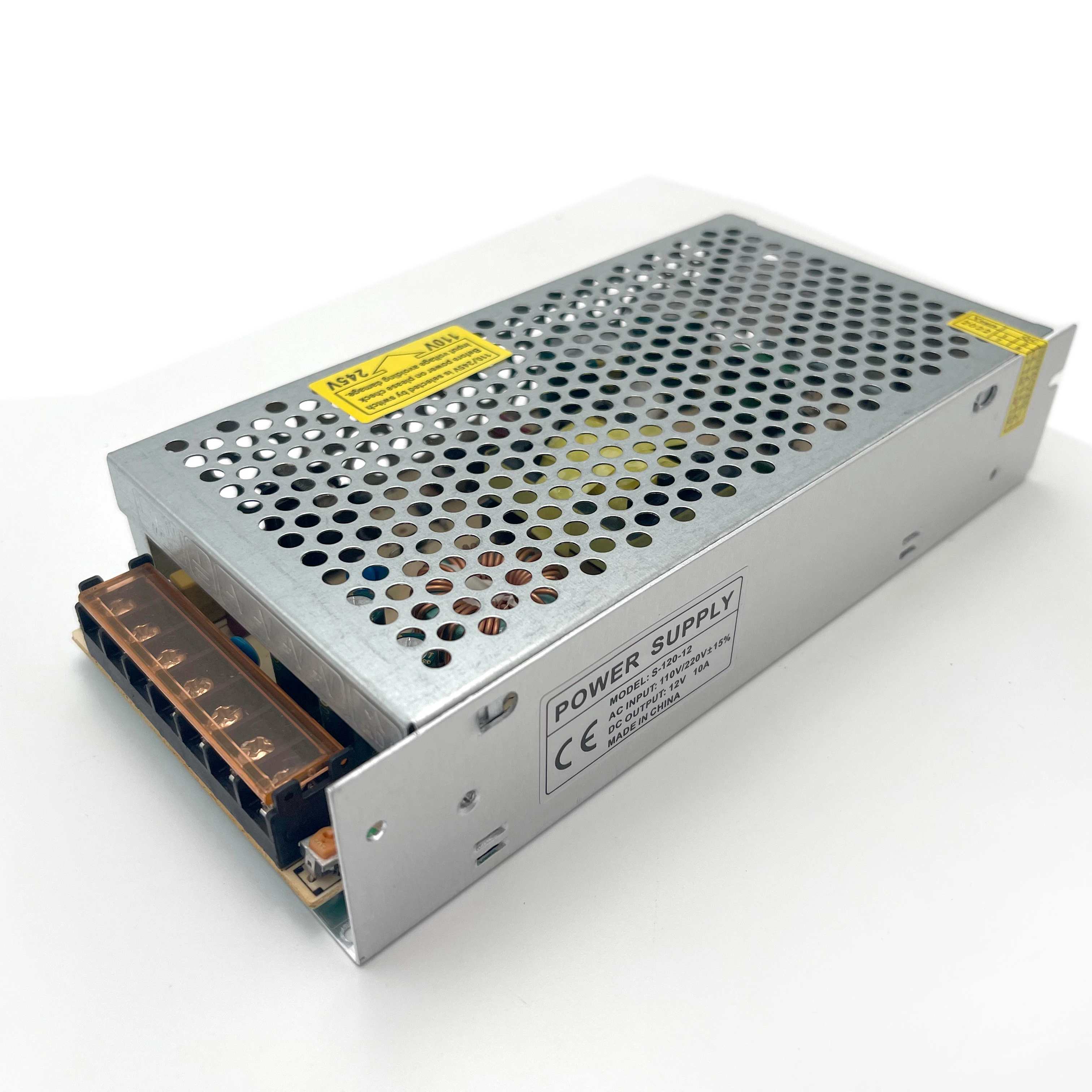 100 Вт 200 300 AC220V AC110 DC 12V 24V алюминиевый корпус светодиодный драйвер импульсный источник питания для ленты