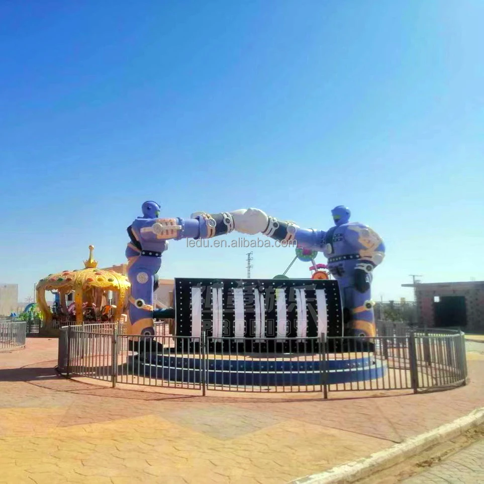 Manege fairground attraction 360 degree rotation amusement robocop swing ride for sale