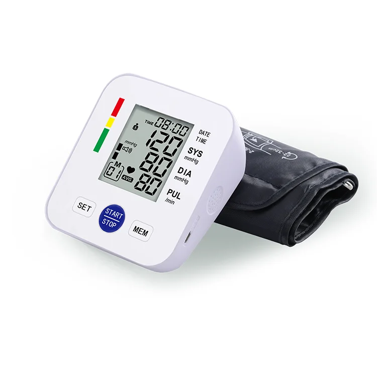 High Quality Digital Automatic Electric sphygmomanometer Bp Machine Arm Rechargeable Cheap Blood Pressure Monitor