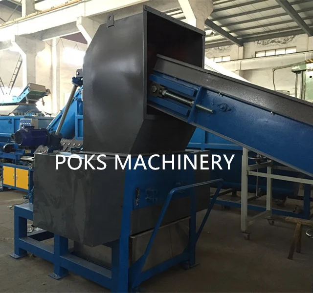 PP PE PET bottle plastic recycle grinder crusher