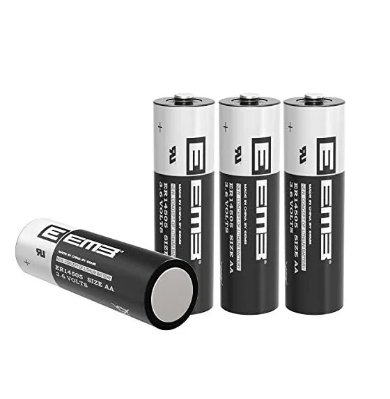 High Energy ER14505 2600mAh 3.6V EEMB PLC Batteries