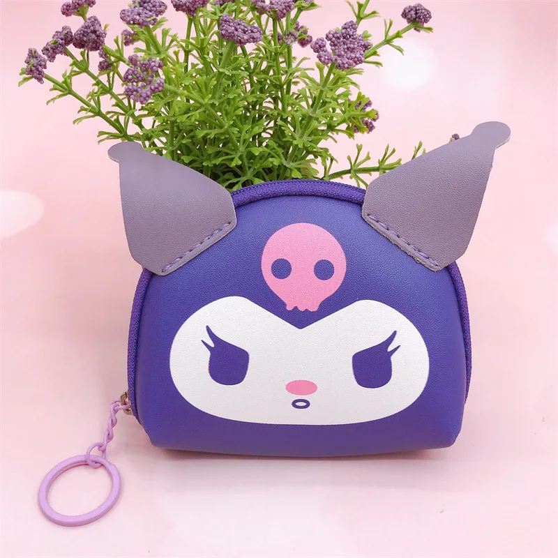 Mini Wallet Ladies Change Purse Wholesale Gift Kitty Girl PU Leather Coin Bag Card Key Pouch Money Cartoon Lovely Monster Pocket