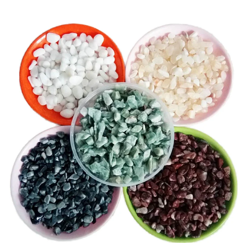 hot sale natural river rock pebbles gravel & crushed stone granite cobble stone landscaping paving stone