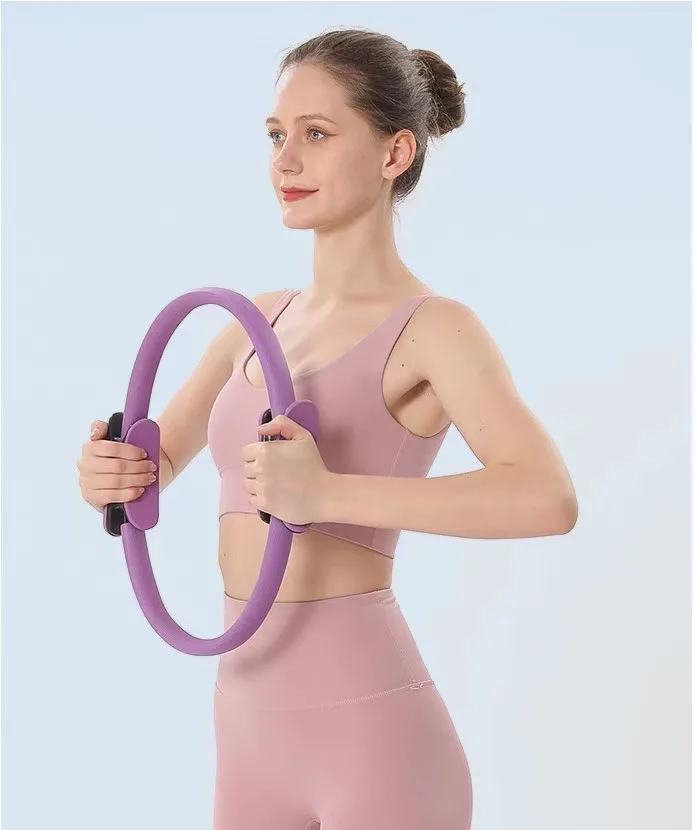 CHENGMO SPORTS Factory Price Premium Unbreakable Yoga & Pilates Ring Pilates Fitness Magic Circle 38CM Custom Stretching Ring