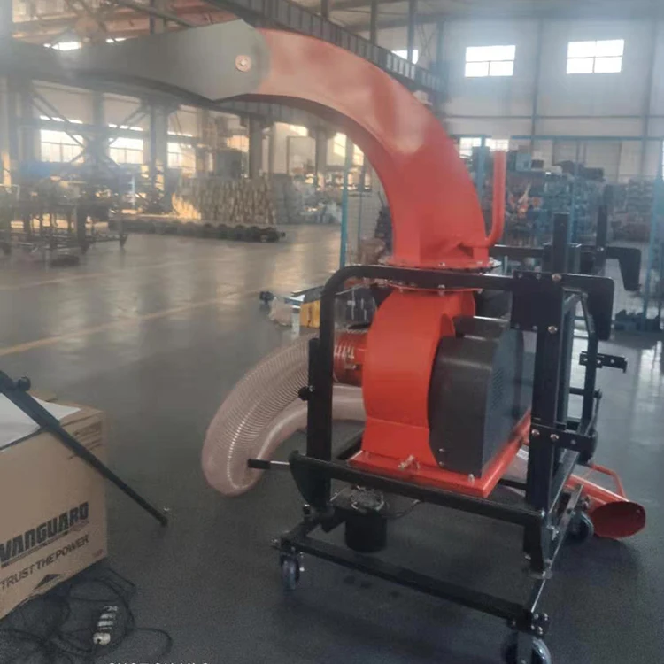 
Home Flower Grass Lawn Leaf Vacuum Shredder Shredding Machine For Leaves 