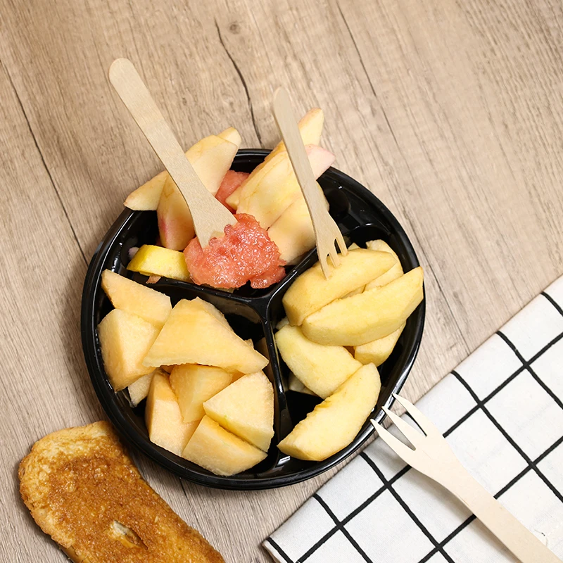 Wholesale Eco-Friendly Disposable Wooden Chip Fork 1000PCS Wooden Disposable Fork