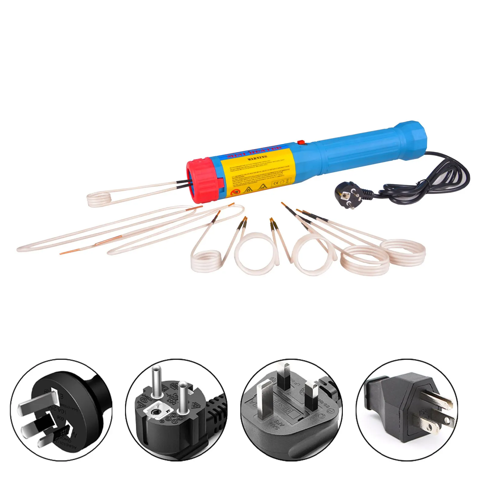 Портативный индукционный Мини-нагреватель 1100 Вт для автоматических ослабляющих гаек