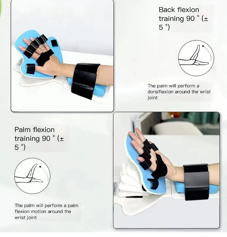 Robotic Physical Therapy Training Equipment Children Stroke Patient Hand Finger Exercise Rehabilitation Trainer Robot Gloves