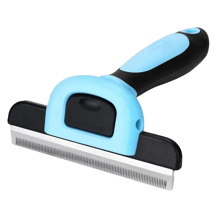 Professional Pet Grooming Tools Products Faded Comb Brush Detachable Head Pet Deshedding Brush Dog Cat Remover Hair Comb