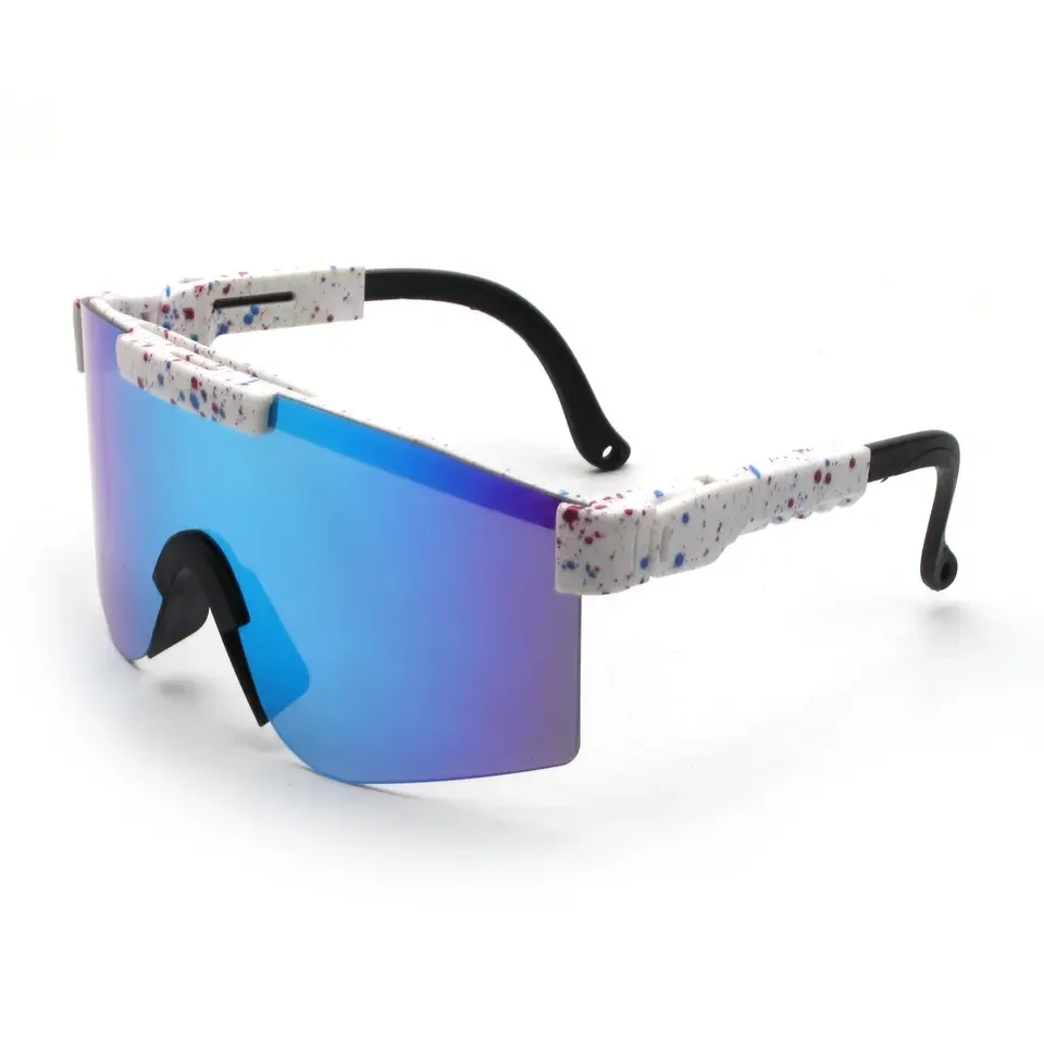 Kids square one piece lens custom logo bicycle sun glasses river sports polarized fishing cycling sunglasses 2023