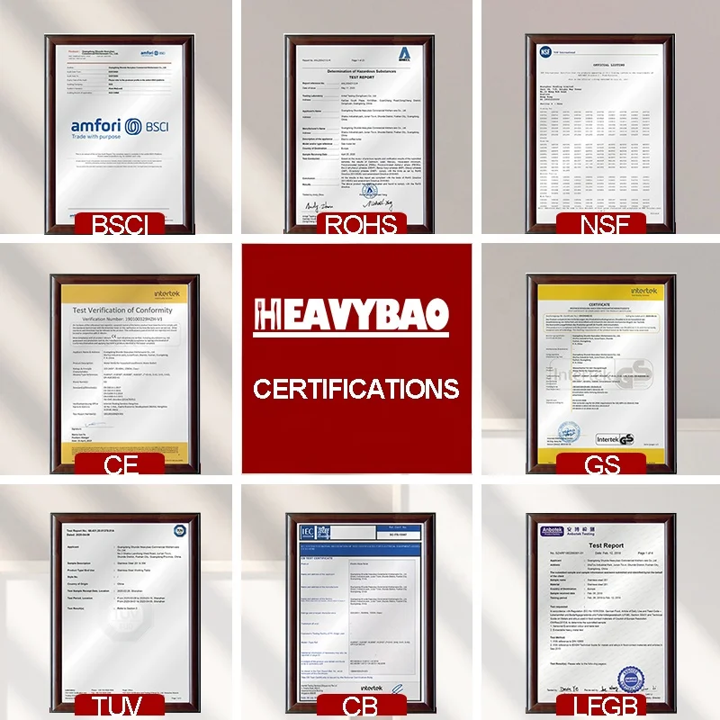 Кухонные принадлежности Heavybao оптовая продажа кухонной посуды из нержавеющей стали кастрюля для приготовления
