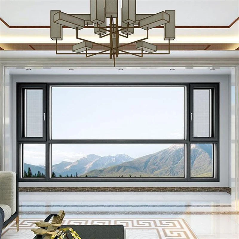 Maximize natural light and air flow with our high-performance aluminum casement windows, designed for easy operation