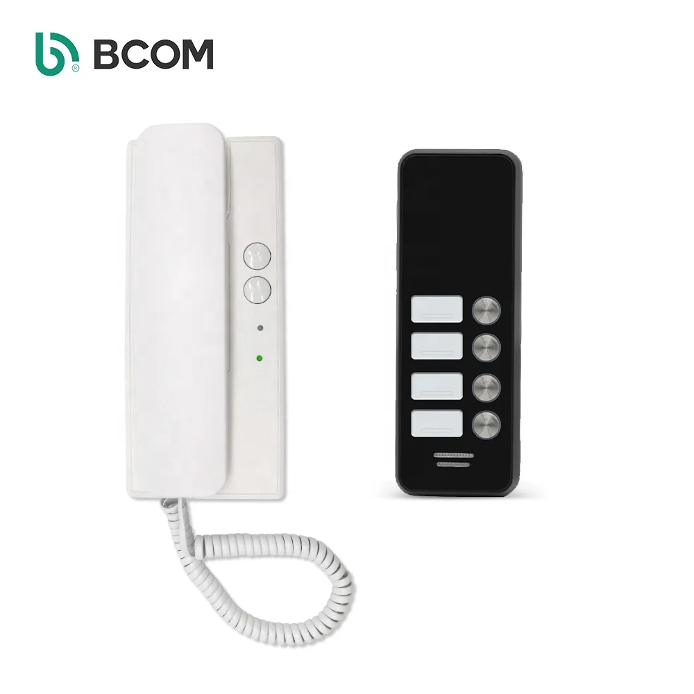  Bcomtech телефон двери сделано в Китае 2 провода видео-телефон interfone двухсторонний