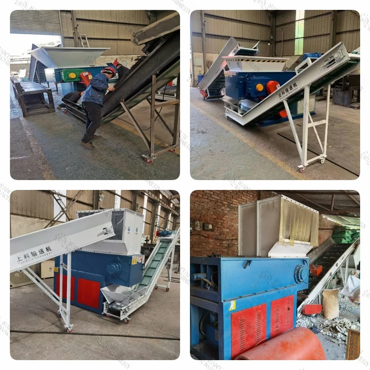 Factory Wholesale Price Small Nylon Film Crusher Plastic Recycling Single Shaft Shredder