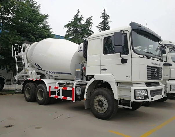 China Shacman 6*4 8m3 10m3 Cement Concrete Mixer Truck Price