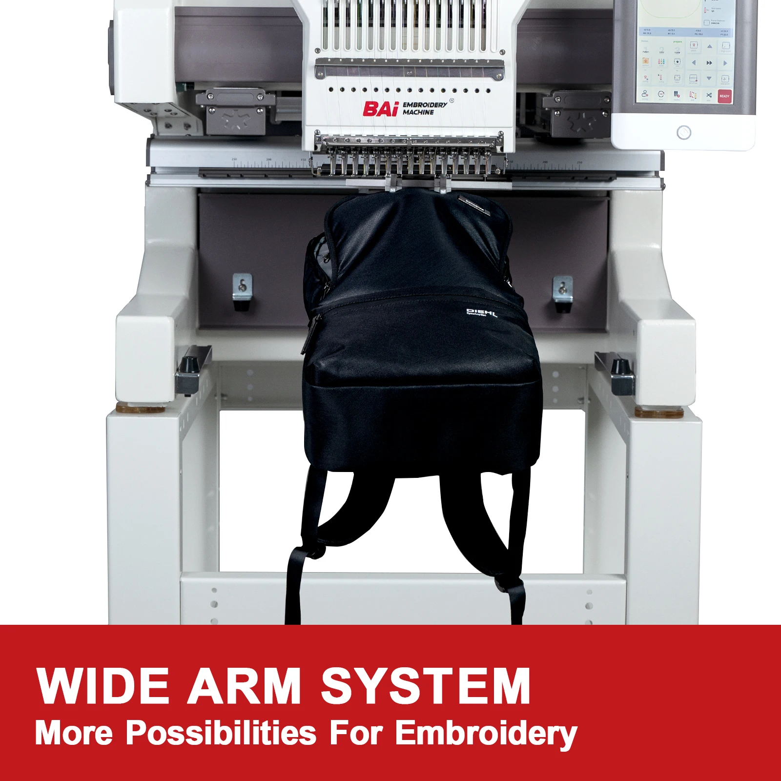 BAI профессиональная одноголовная многоголовочная Автоматическая плоская вышивальная машина для продажи