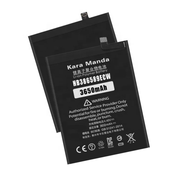 Wholesale Custom Cell Phone li-Polymer Battery HB386589ECW Battery Replacement for Huawei Battery Nova3/Nova4/ P10Plus/ Honor8X