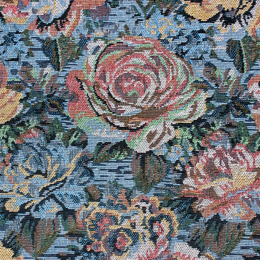 Изготовитель на заказ, роскошная пряжа с цветочным узором и низким уровнем Moq, окрашенная модная жаккардовая тканевая ткань для платья