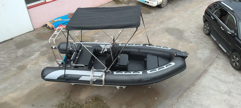 4.7m Rib Boats Fiberglass Pvc Inflatable Boat Manufacturer Rib Boats