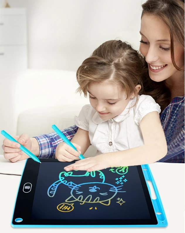Lcd Writing Panel Color Screen Pad Kids Learning Toys Boards Color Screen Magic Blackboard Magic Slates Writing Tablet 8.5inch