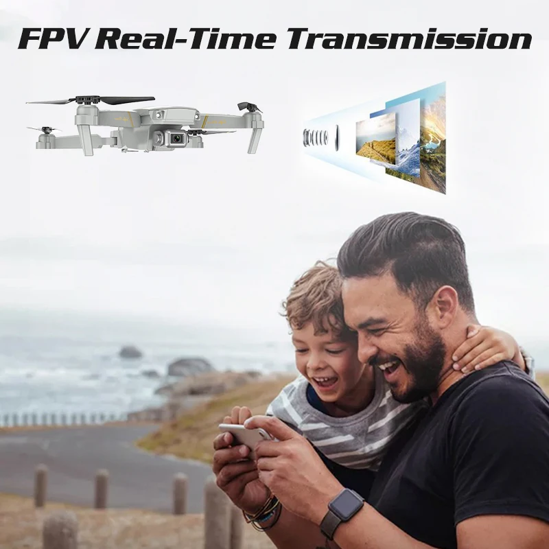Global Drone GD89 WIFI 4k Drone Con Camara Drone 4K Professional With Optical Flow Altitude Hold vs Mavic Pro Platinum E58 E520