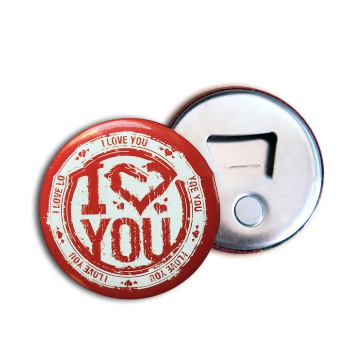 Custom Design Logo Tinplate Fashion Beer Bottle Opener Metal