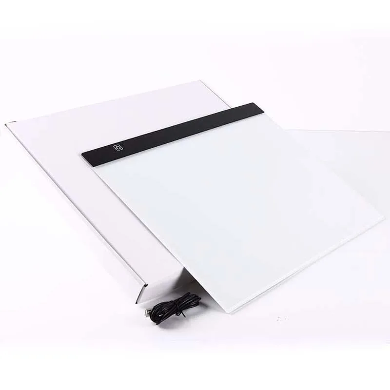 A3 Drawing Light Box Illuminated Light Pad LED Tracing Board Transparent Copying Table Calligraphy Transparent Writing Table