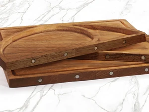 Extra Large Magnetic Charcuterie Board Cheese Board Set 3 Part Square & Round & Heart Shaped  Wooden Tray Serving Board Platter