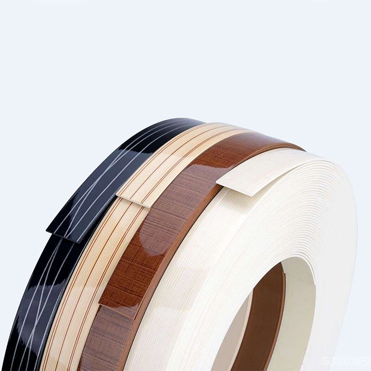 furniture accessories ABS/Acrylic/PVC edge banding High Quality edge banding tape tapacanto pvc edge
