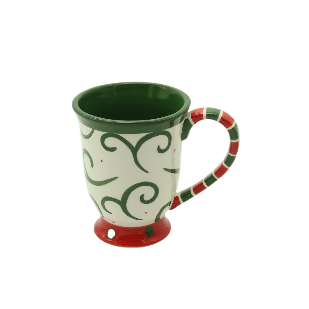 Promotion Creative Healthy Ceramic Christmas Cup For Drinking Drink Mugs Holiday Gifts
