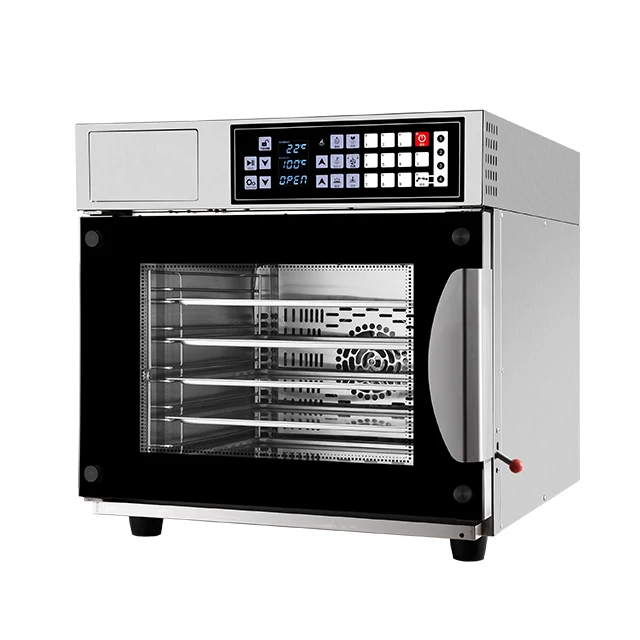 Hot sale 60/120L double glass anti-explosion safe countertop toaster Steam Convection Oven with inside water tank