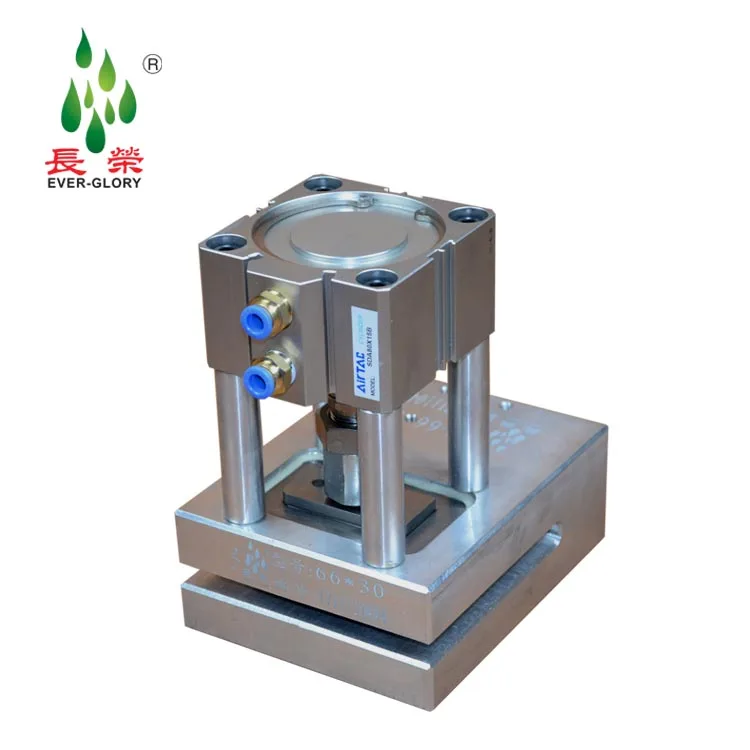 Good Quality Pneumatic Square Hole Punch Machine for PE Film