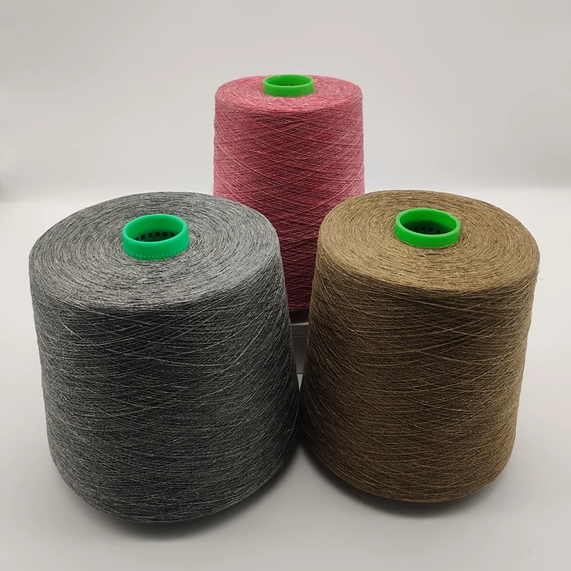 2/28NM Yarn Dyed Ring Spun Knit Melange Color Wool Acrylic Yarn For Fabric