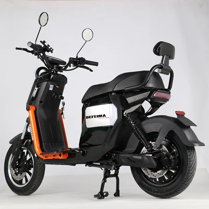 Электрический мотоцикл для взрослых 16 дюймов 60 В 1500 Вт 1800 2000