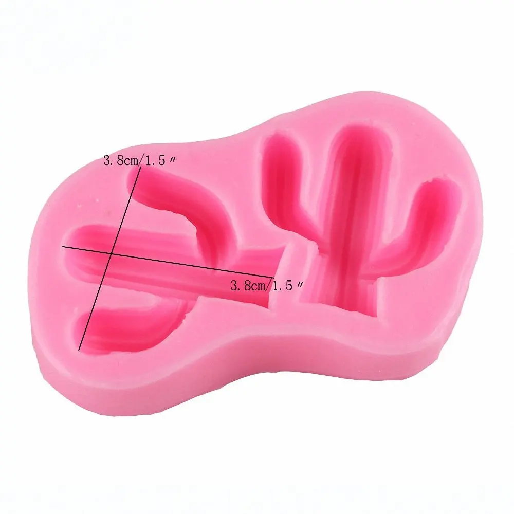 
Cactus Silicone Molds Set Facemile Cacti Mold for Fondant, Gum Paste, Chocolate, Candy, Candle, Polymer Clay,soap 