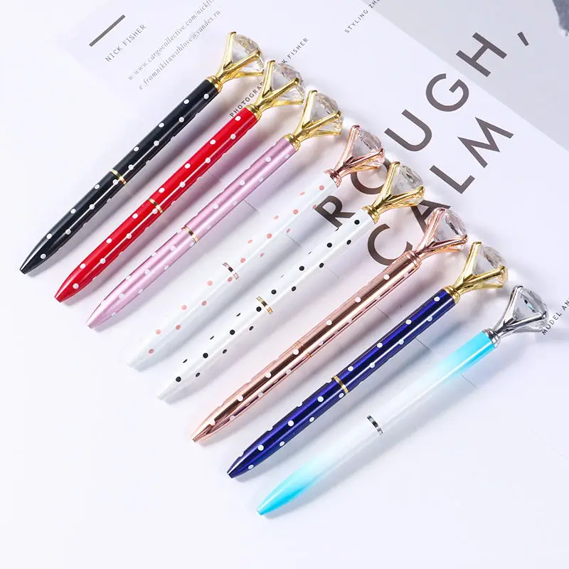 Widely Used Superior Quality Hot Sale Personalised Design Diamond Gel Pen Set