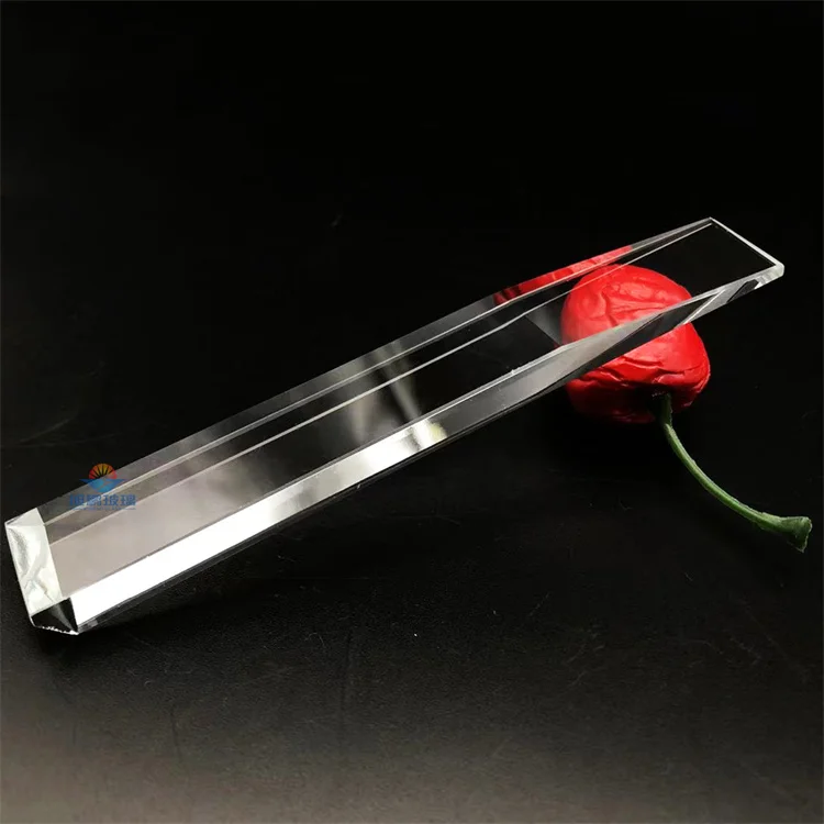 High quality tempered glass CNC beveled edge precision grinding and irregular cutting manufacturer supplied directly by Xupeng