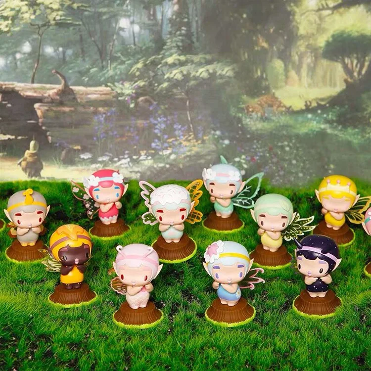 Blind Boxes Action Anime Figure Creative Lovely Kids Mystery Blind Box Plastic Toy