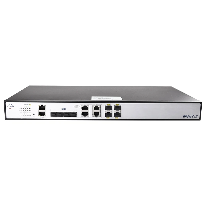4Port Gpon Olt 4 Pon Mini Epon 4Pot Gepon Port 10G 4G Router Sfp Ftth  Onu 125G Catv Ont 12 V Used 8Pon