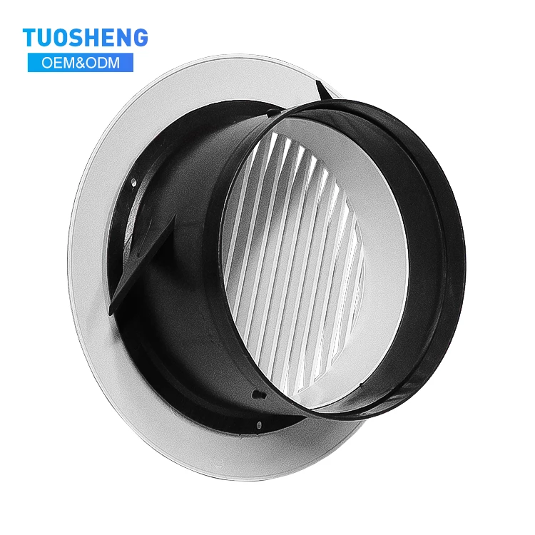 Plastic Abs Air Vent Cover Diffuser Damper Abs Air Conditioner Exhaust Air Vent