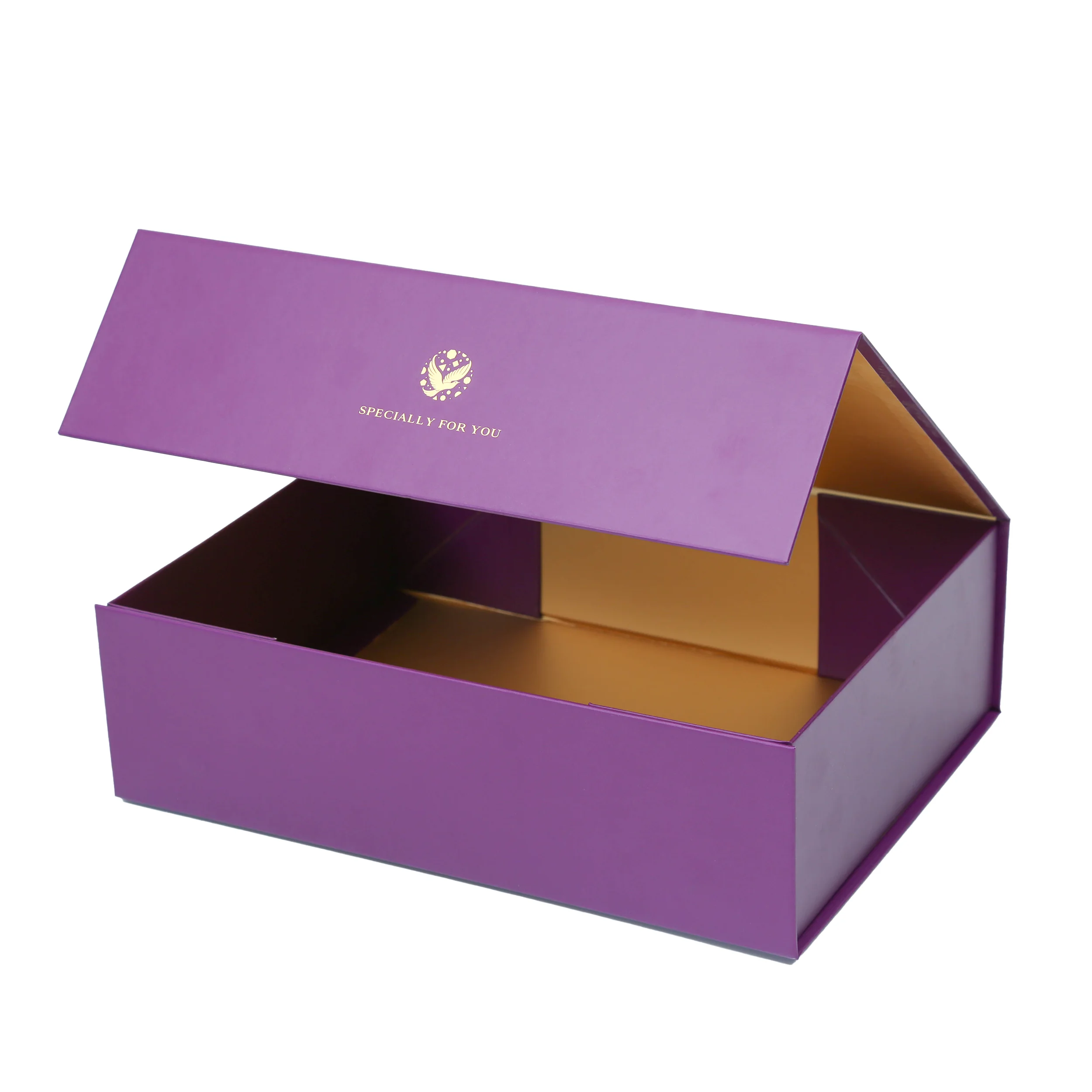 Custom Large Clothing Magnetic Foldable Kraft Paper Box Wholesale Large Gift Packaging Paper Box