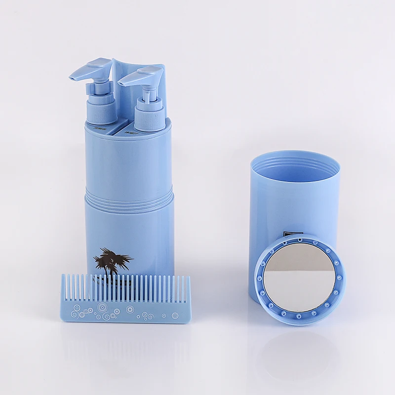 Travel Wash Set Travel Plastic Toothbrush and Toothpaste Case Portable Plastic Toothbrush Box