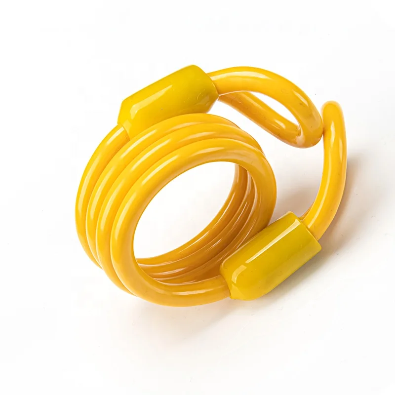 Spring Safety Rope Retractable Coiled Lanyard Steel Coiled Wire for Trailer Paddle Leash Boat Switch Engine Lanyard