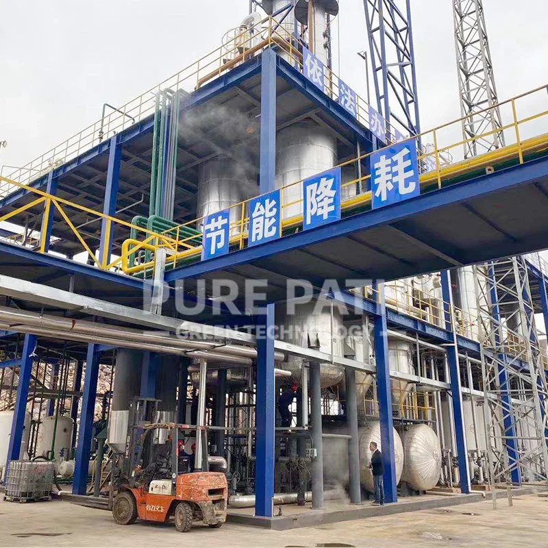 Catalytic cracking diesel refinery waste motor oil to diesel recycling machine